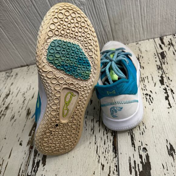 Nike PG 3 Paul George Lure Platinum Blue Basketball Shoes Men’s Sz 9 A02607-005 - Picture 3 of 10